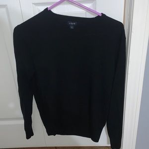 Men’s J Crew black slim fit sweater size medium
